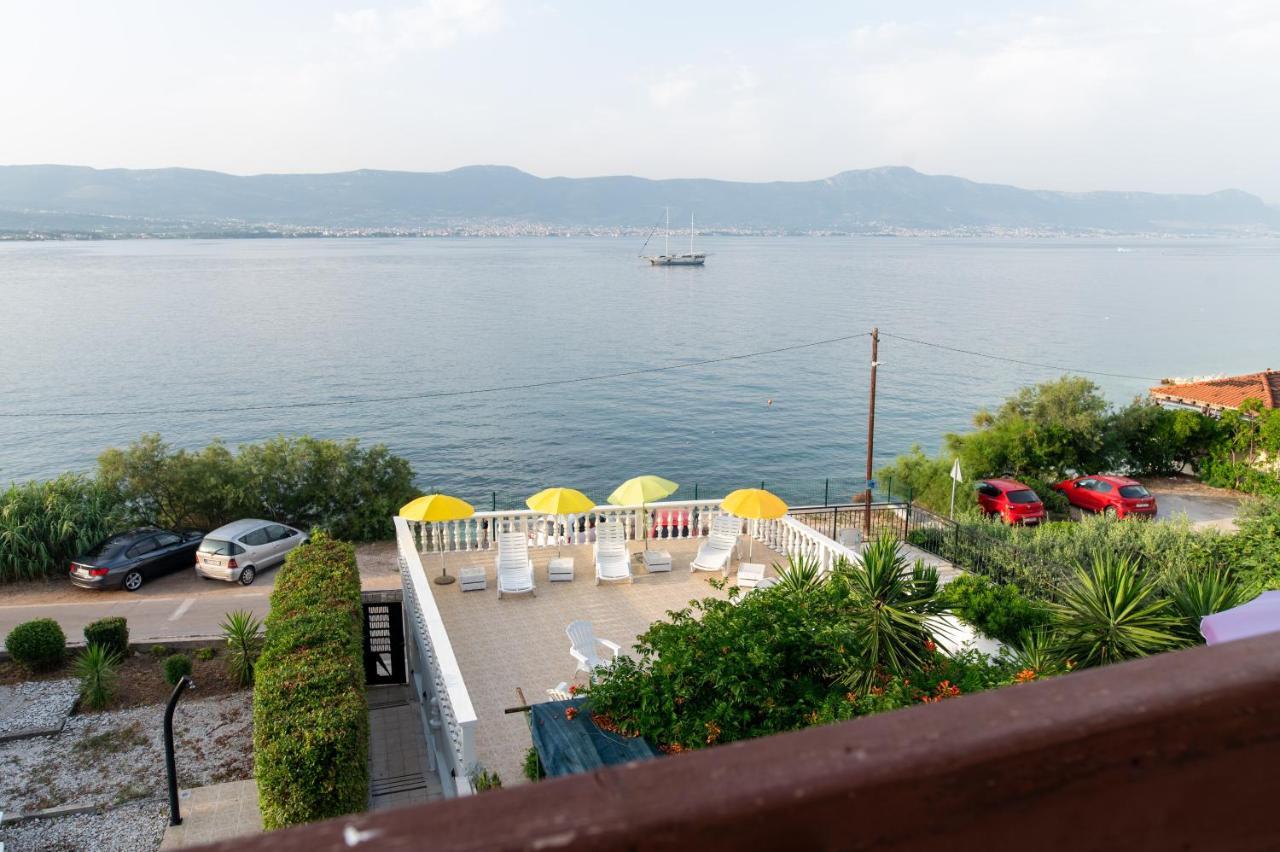 Villa Fjaba - By The Sea - With The Big Terraces & Great Sea View Трогір Екстер'єр фото