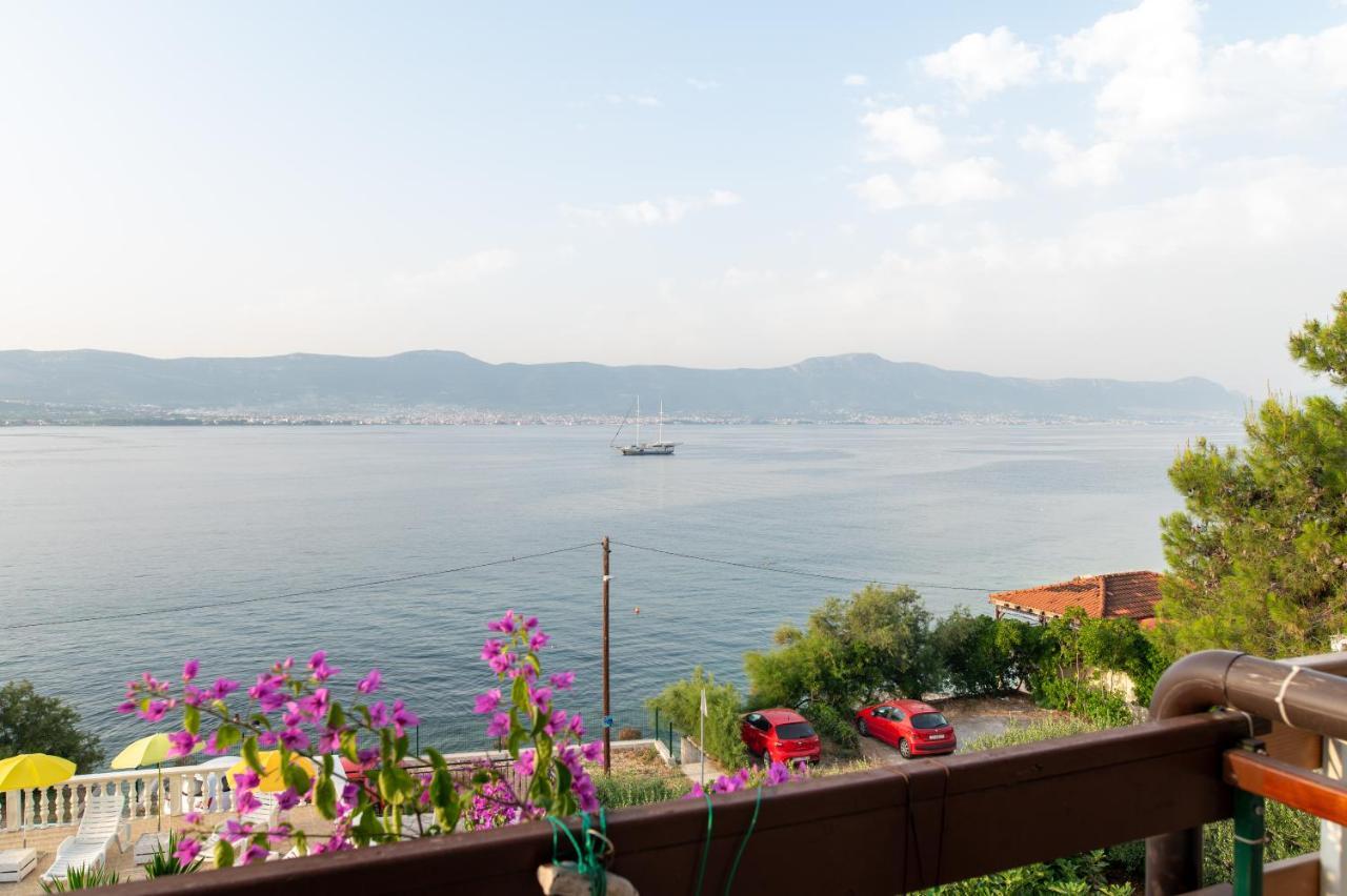Villa Fjaba - By The Sea - With The Big Terraces & Great Sea View Трогір Екстер'єр фото