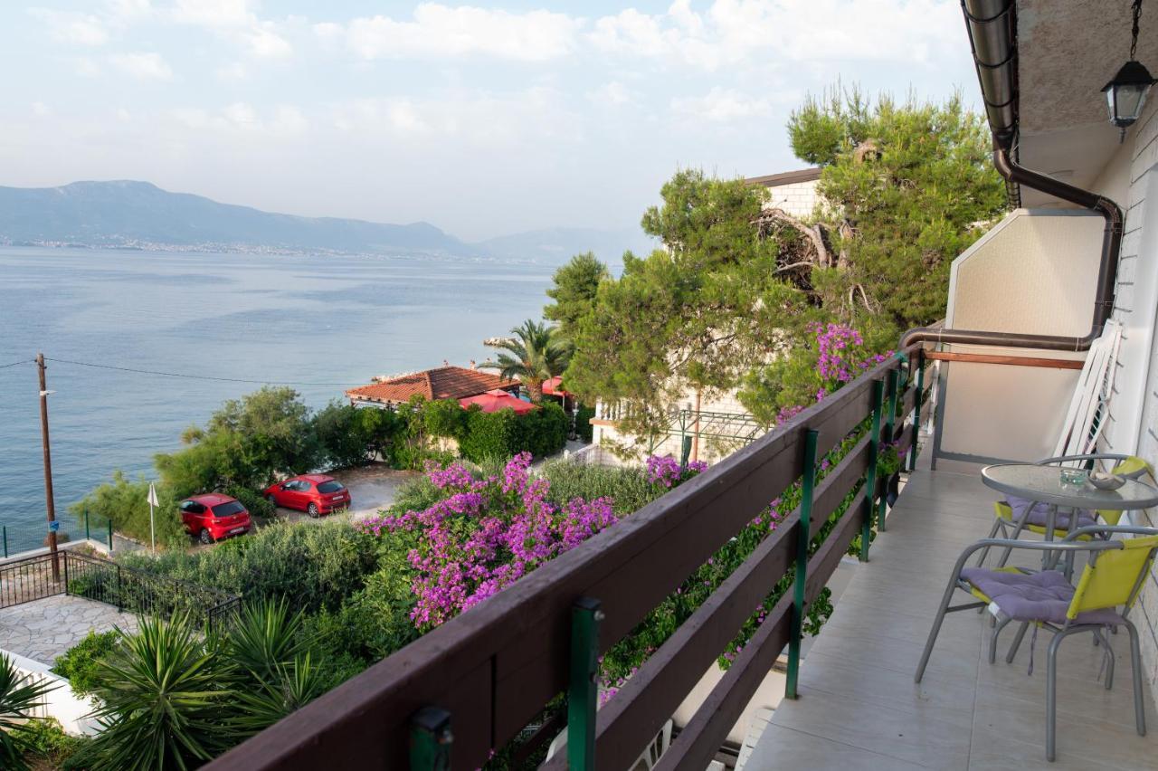 Villa Fjaba - By The Sea - With The Big Terraces & Great Sea View Трогір Екстер'єр фото