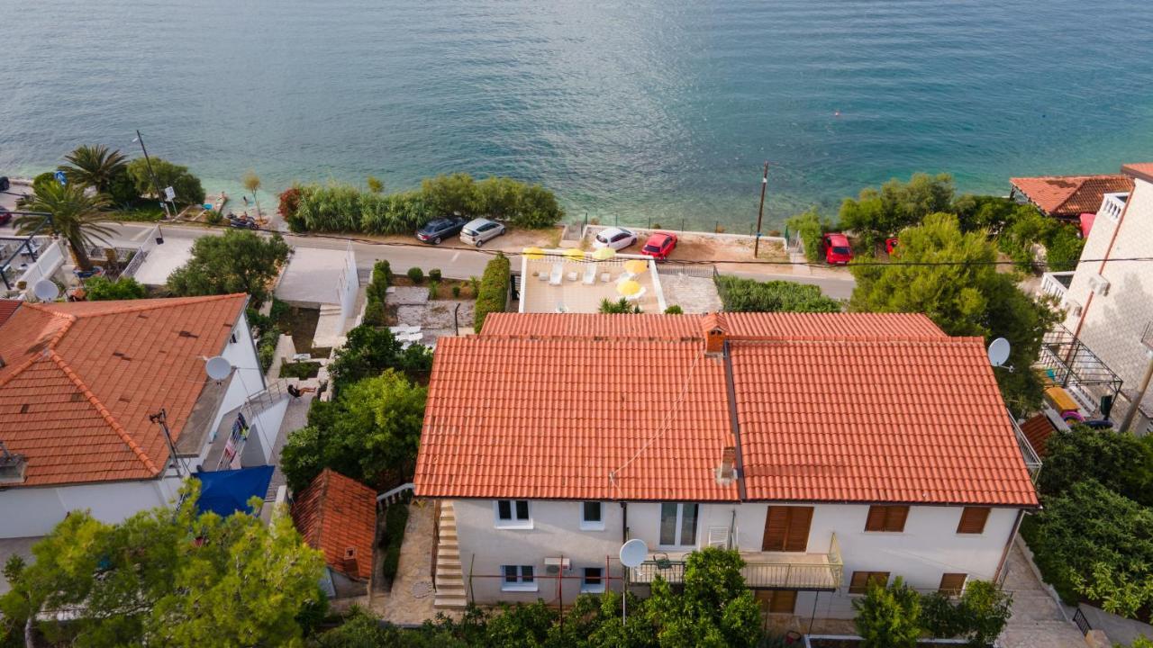 Villa Fjaba - By The Sea - With The Big Terraces & Great Sea View Трогір Екстер'єр фото