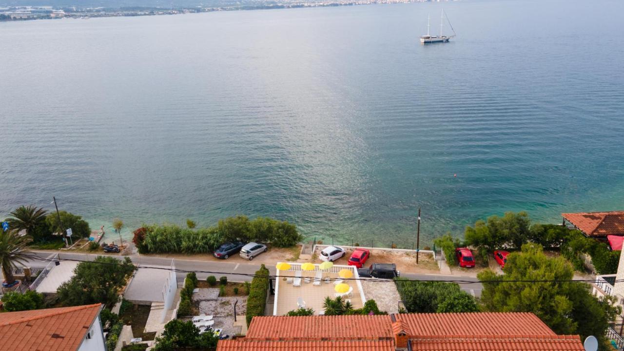 Villa Fjaba - By The Sea - With The Big Terraces & Great Sea View Трогір Екстер'єр фото