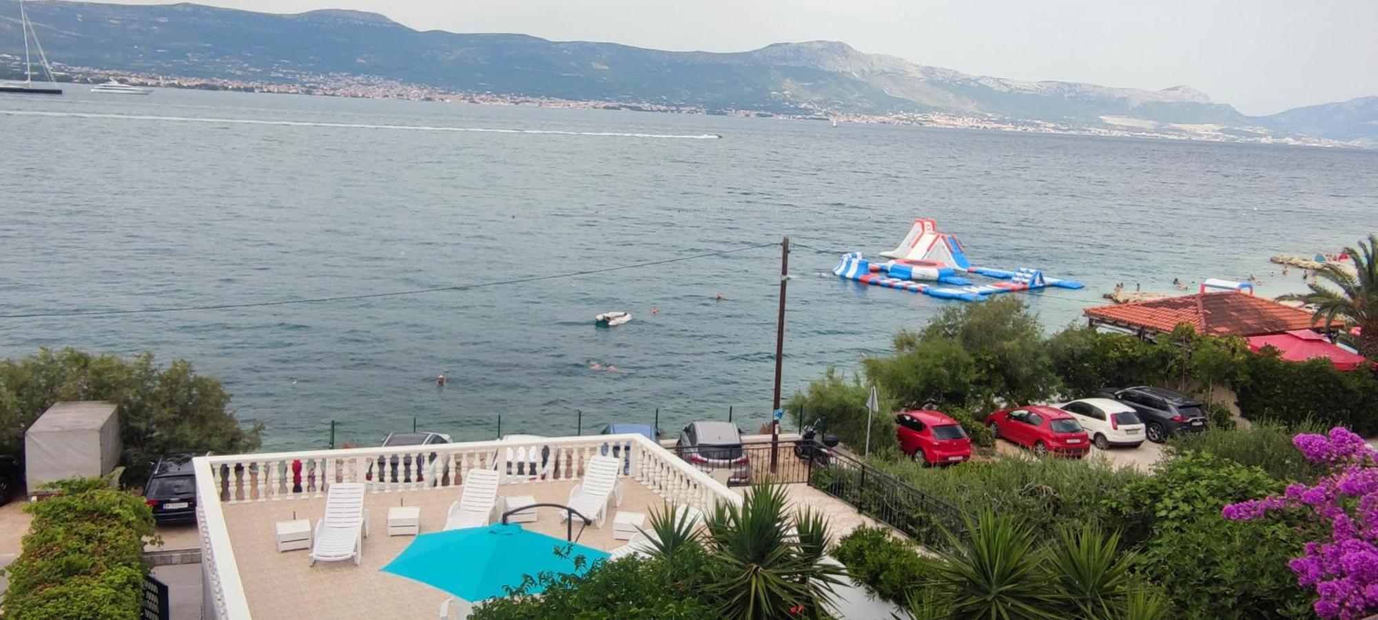 Villa Fjaba - By The Sea - With The Big Terraces & Great Sea View Трогір Екстер'єр фото