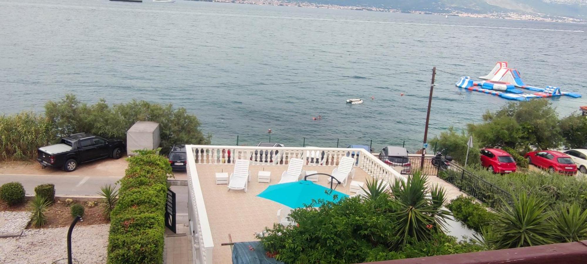 Villa Fjaba - By The Sea - With The Big Terraces & Great Sea View Трогір Екстер'єр фото
